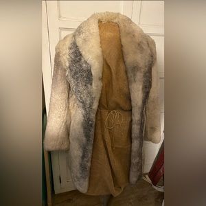 Vintage Pastorale Sheepskin & Wool California Womens Small